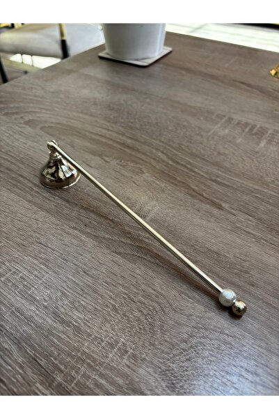 Mercan Tasarım Atölyesi İNCİ SEVER SADE MUM SÖNDÜRÜCÜ-GÜMÜŞ