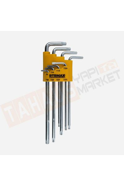 Rtrmax Rh03854 - Set of 8 Long Torx Allen Key