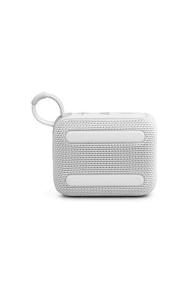 JBL GO 4 Portable Bluetooth Speaker – 15 Hours Playtime, IP67 Waterproof, Compact Design, White