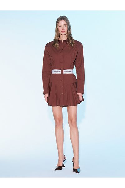 Sagaza Studio Ss6028 Chrısty Mini Shirt Dress