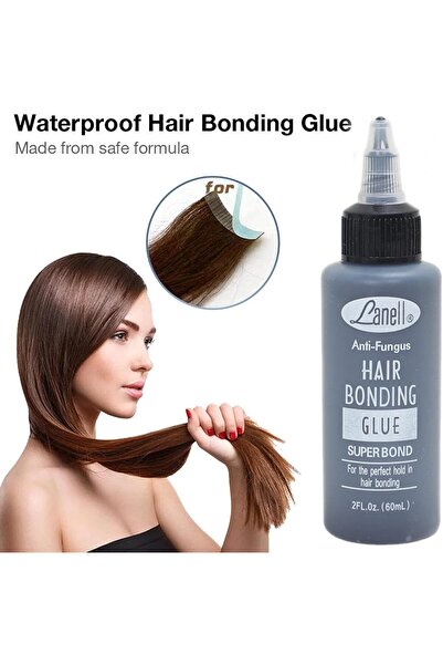 Lanell غراء شعر مستعار، غراء أمامي من الدانتيل، بديل لاصق للشعر | غراء ربط غي...