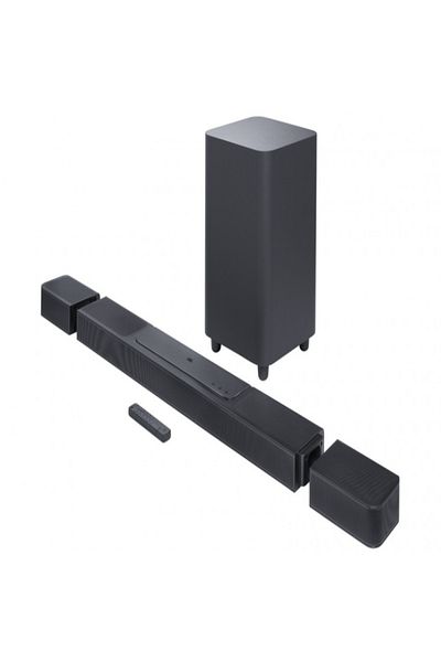 JBL Bar 1300 Pro Soundbar – 11.1.4 Channel, 1200W, Dolby Atmos, Wireless Subwoofer, Black