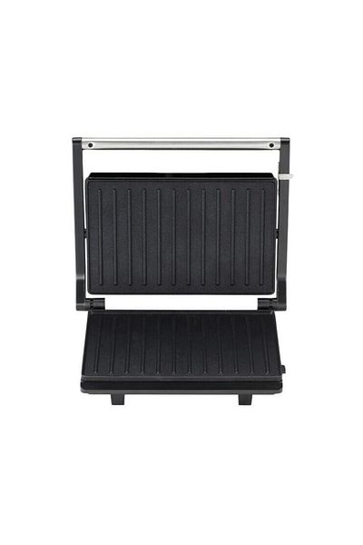 Hausberg Sandwich Maker & Grill Hb-539in, 1100-1300w, Termostat Reglabil, Placi Acoperite Cu Granit, Inox