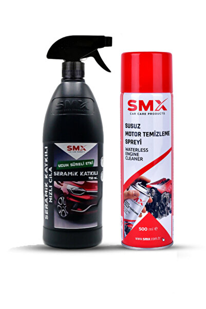 SMX Susuz Motor Temizleme Spreyi  Seramik Cila  Hızlı Cila  Pratik Cila  Muht...