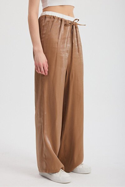 Rays 4328A Bel Lastikli Pantolon Vizon