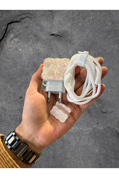 Dublin İphone 18w/20w Uyumlu Şarj Aleti Kılıfı, Şarj Kablosu Koruma Aparatı, ...