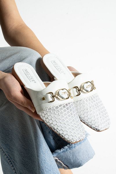star shoes Women's Slippers Closed Front Mesh Daily Slippers