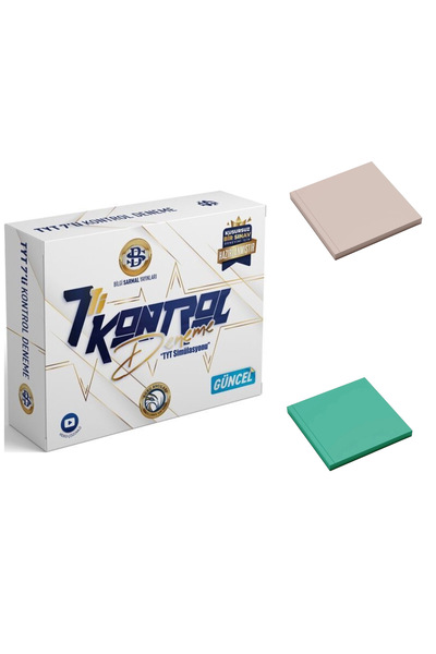 Bilgi Sarmal Yayınları Bilgi Sarmal Yayınları Kontrol Deneme HEDİYELİ