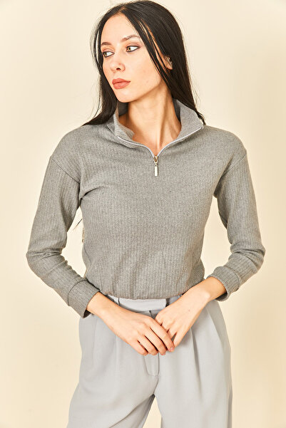 EYYE Боді з димчастим шнурком і блискавкою