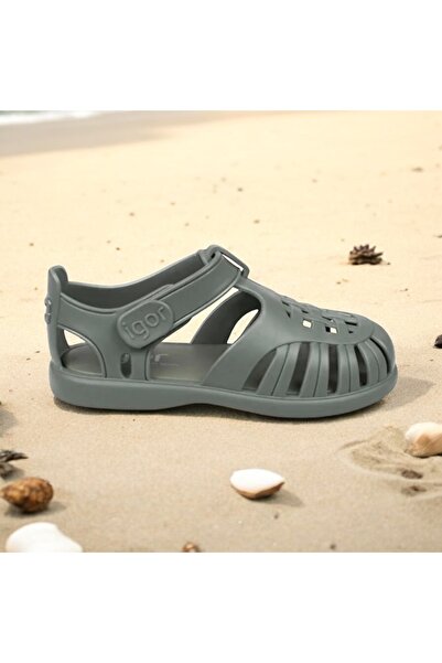 IGOR Child Solid Sanalatı |   Velcro |   Daily and In-Water Use |   Non-Slip Sole
