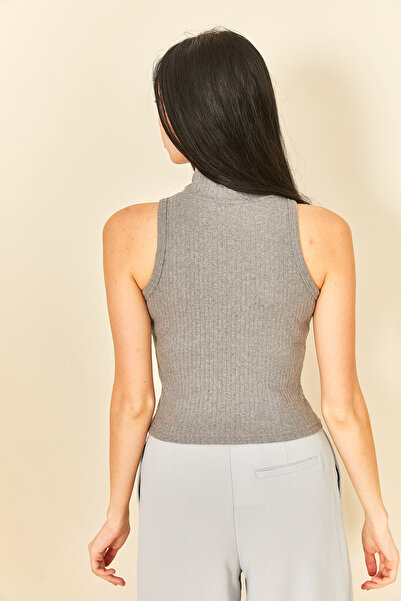 EYYE Smoked Corded Half Turtleneck Women's Athlete