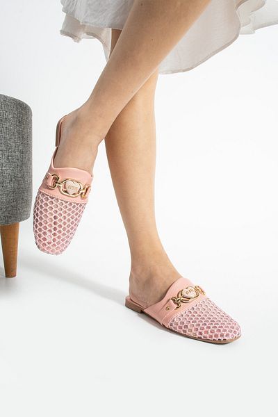 star shoes Women's Slippers Closed Front Mesh Daily Slippers