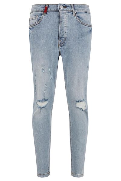2Y STUDIOS Herren 2y Destroyed Slim Fit Denim