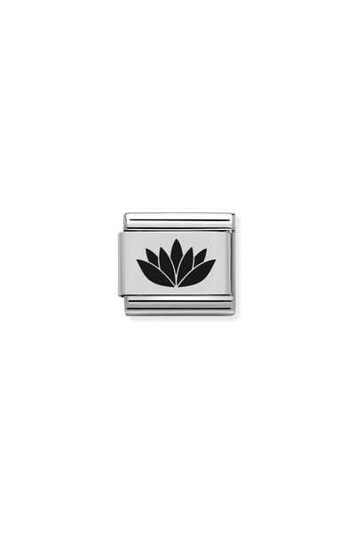 Sortie Aksesuar Lotus Çiçek Figürlü Paslanmaz Çelik İtalyan Charm Bileklik Ki...