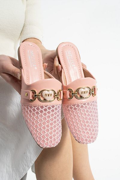 star shoes Women's Slippers Closed Front Mesh Daily Slippers