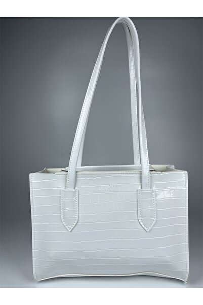 Yerli Kadın Siyah Kroko Trend Çanta,Uzun saplı Çanta,Saplı Omuz Çantası Çanta...