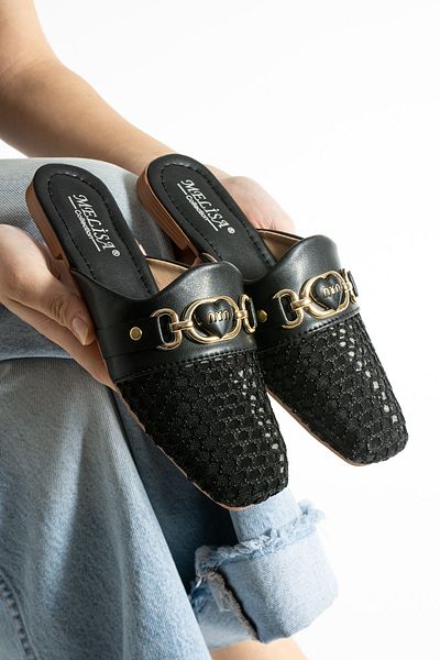 star shoes Women's Slippers Closed Front Mesh Daily Slippers