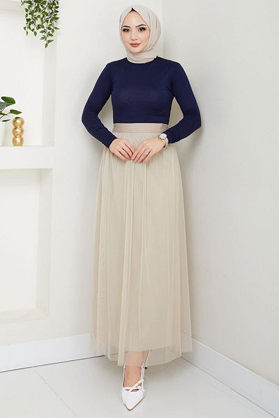 hafsamina Μπλε ζιβάγκο Body HM2135
