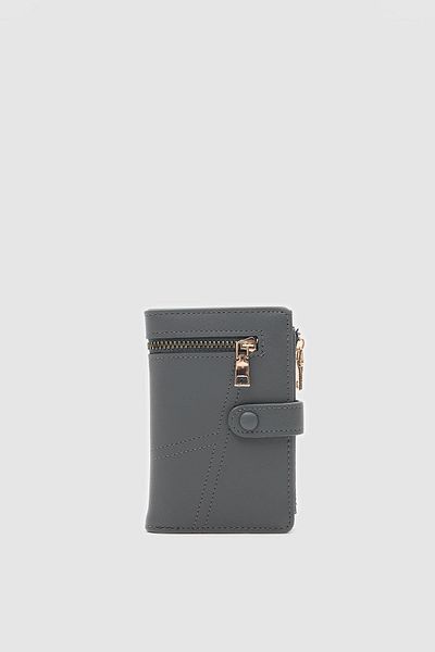 Shule Bags Earl Zippered Anthracite Wallet