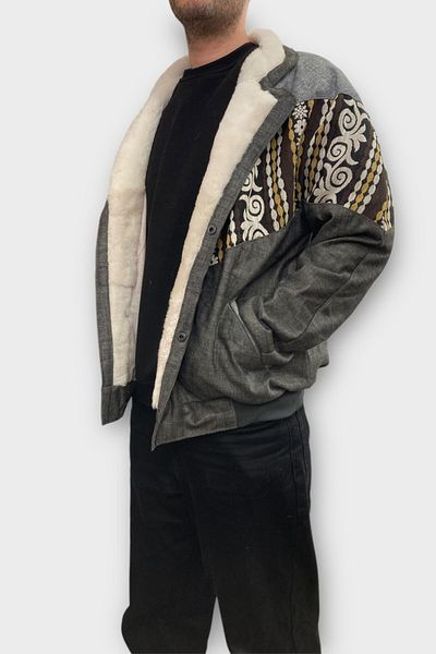 CANMODA (7313) Xlarge Size Women's & Men's Oversize Retro Vintage Jacket