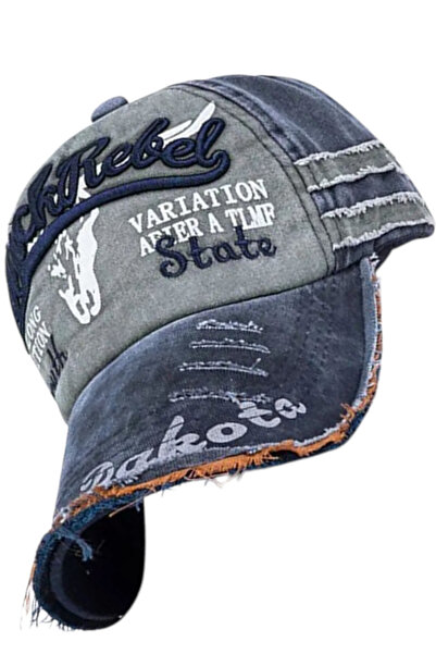 Mood Agenda Unisex Βαμβακερό Μαύρο Rebel Vintage Καπέλο