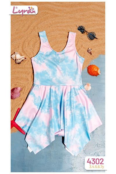 mikam New Season Girl's Skirted Stylish Design Swimsuit Mayokini Will Hit the Summer