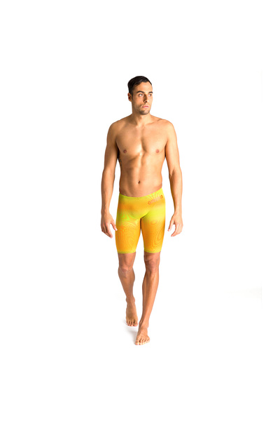 ARENA Powerskin Carbon Air2 Jammer Erkek Yeşil Yüzücü Yarış Mayosu 001130235