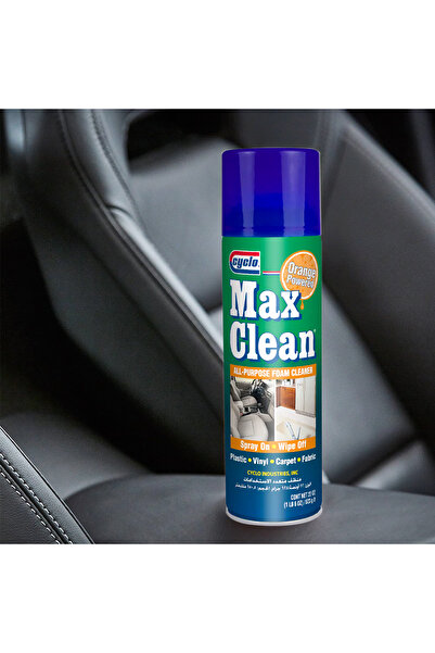 CYCLO منظف رغوي متعدد الأغراض ماكس كلين - 450 مل برائحة البرتقال، للبلاستيك و...