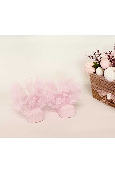 yümese PRENSES DANTELLİ BEBEK ÇORABI