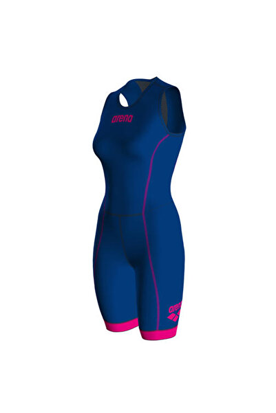 ARENA ACIKSU OPENWATER Triatlon Mayo çok Renkli Yüzücü Yarış Mayosu W Trisuit St 2.0 سحاب خلفي