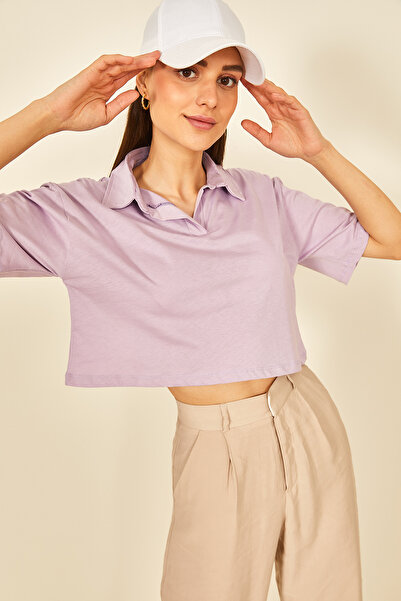 EYYE Ліла Поло Жіноча Футболка