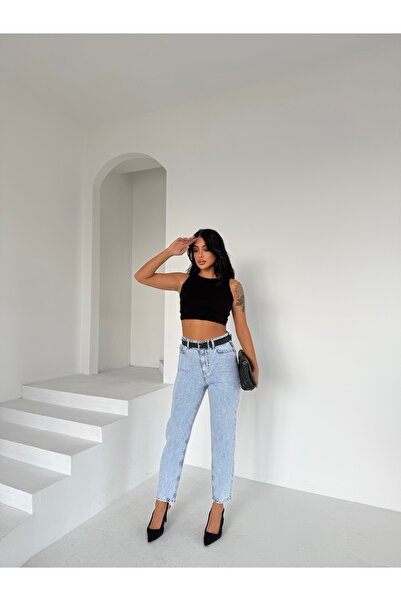 Fiori Jewelled Denim Trousers