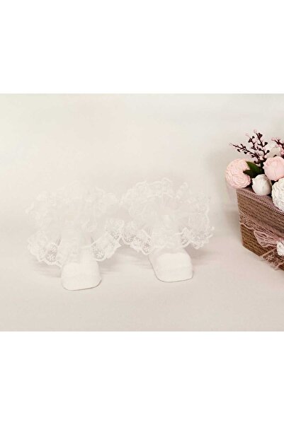 yümese PRENSES DANTELLİ BEBEK ÇORABI