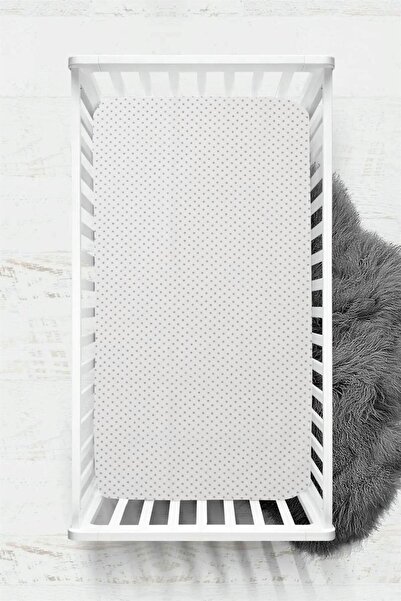 COTENCONCEPT 60 X 120 X 15 cm Lastikli İpeksi Bebek Çarşafı