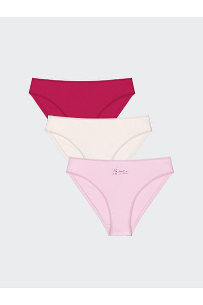 LC Waikiki Σλιπ μπικίνι εμπριμέ 3 Συσκευασία