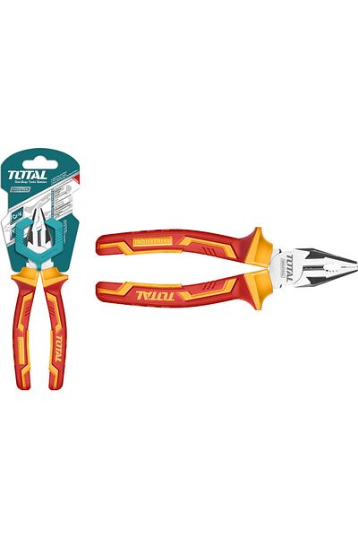 TOTAL Universal Insulated Pliers 1000V 7 Inches