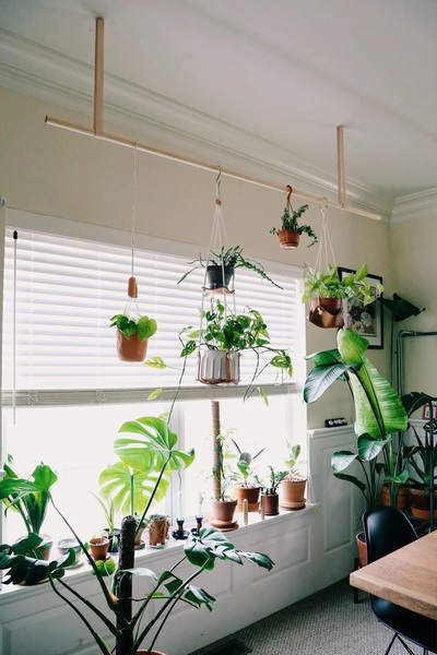 THE SIMPLE STYLE Ahşap Saksı Askısı - 100cm