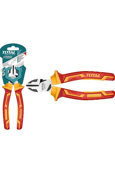TOTAL Diagonal Cutting Pliers Insulated 6"