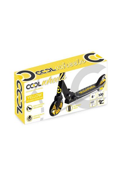 Evinso Cool Wheels Scooter Yellow