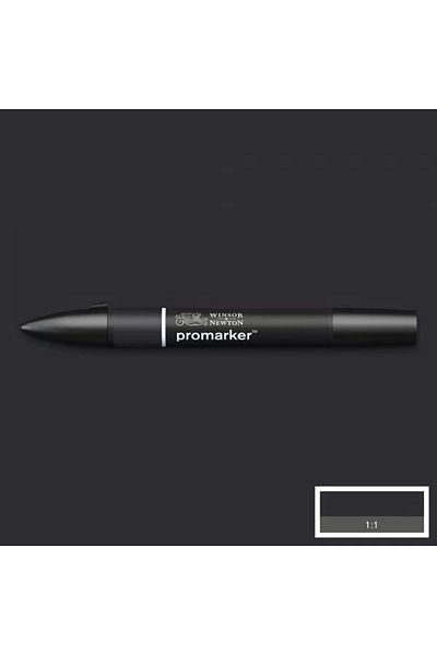Winsor Newton Promarker Double Ended Alcohol Based Graphic Drawing Pen Black 030 (Xb)