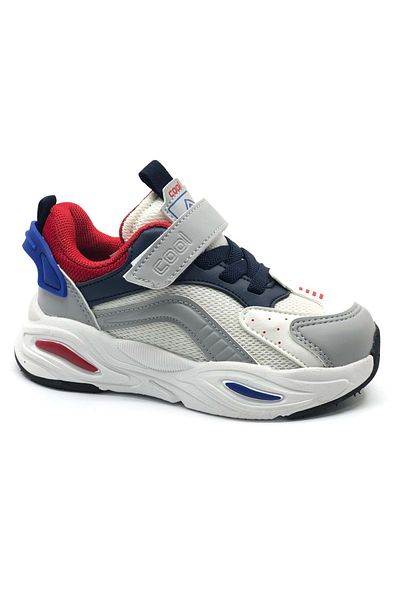 KCMN Evo-Toti Cool Sneaker Talpă Ortopedică Pantofi Sport Unisex Copii Alb-LaciverTE