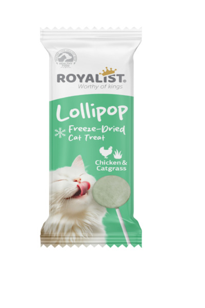 Royalist Tavuklu & Kedi Çimli Lolipop 5'li Set