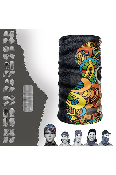 e-Taktik Music Themed Neck Collar Bandana Hair Band