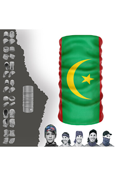 e-Taktik Багатофункціональний прапор Мавританії УФ-маска для обличчя Баф Баф ...