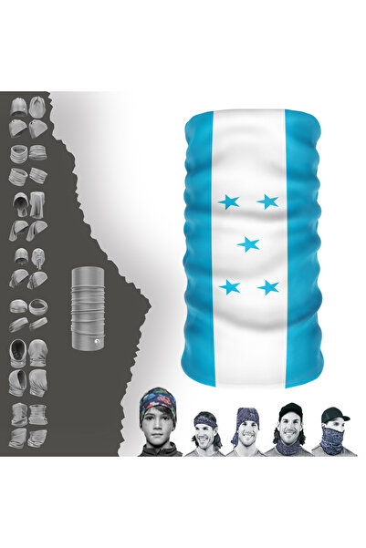 e-Taktik Багатофункціональний прапор Гондурасу УФ-маска для обличчя Баф Баф Г...