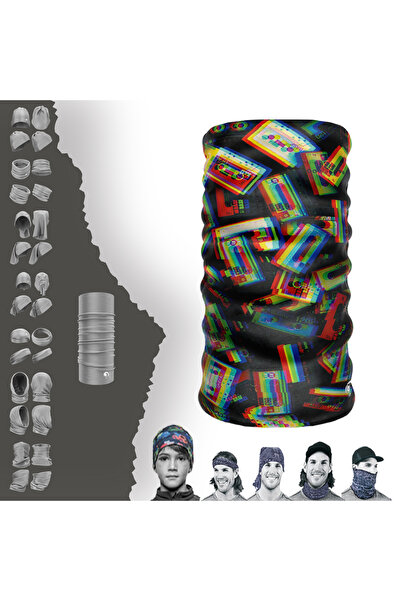 e-Taktik Безшовний шарф-труба з різноманітним візерунком Бандана Buff Baf Стрічка для волосся