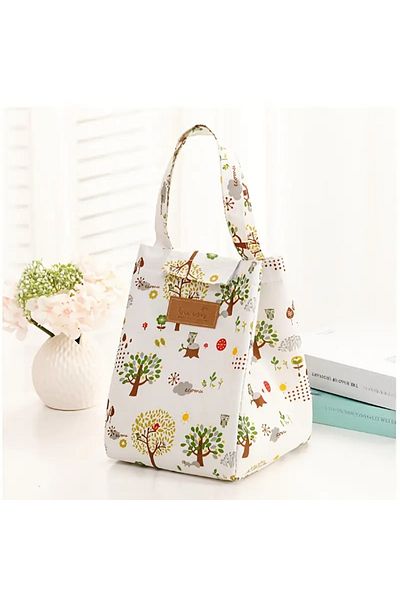GlassySKY Stylish Oxford Cloth Thermal Waterproof Durable Lunch / Lunch Bag - Office School Picnic