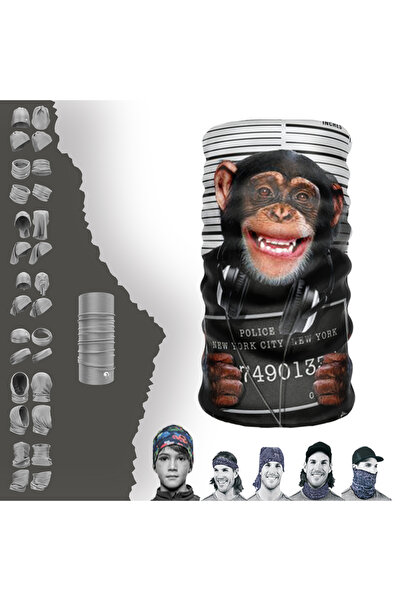 e-Taktik Slatki majmun Sa deznom Bez šavova tuba ovratnik bandana buff baf