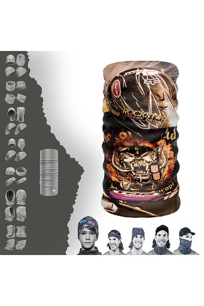 DeBuff Collar ® Extreme Rockstar Energy Drink Buff Paphos Neck Collar Bandana