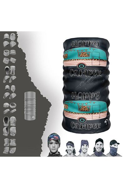 e-Taktik Camping Beanie Bandana - Neck Collar Mask and Buckle Hairband